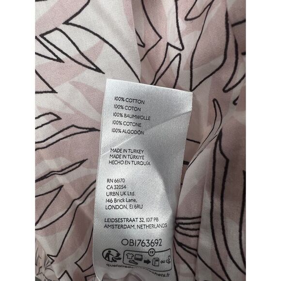 Anthropologie Maeve Printed Flutter Sleeve Dress Size Xsmall - Picture 15 of 15